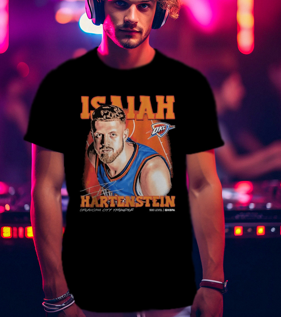 Isaiah Hartenstein Oklahoma City Thunder NBA OKC Basketball T-Shirt