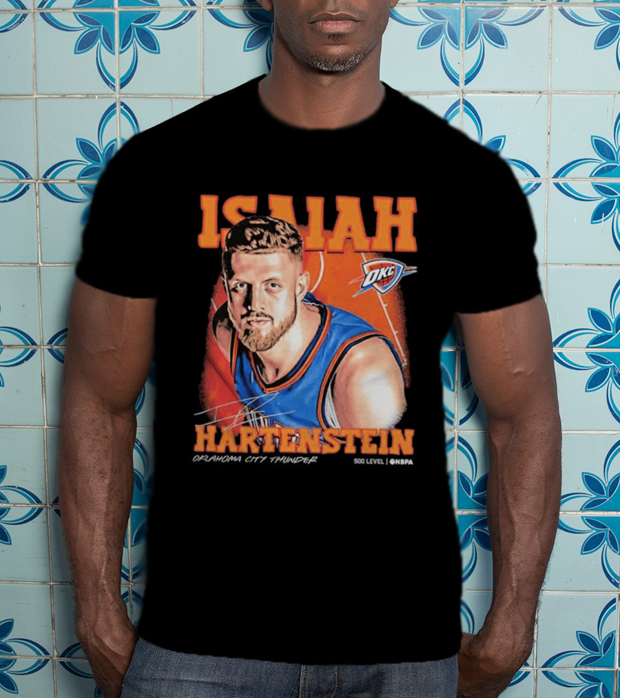 Isaiah Hartenstein Oklahoma City Thunder NBA OKC Basketball T-Shirt