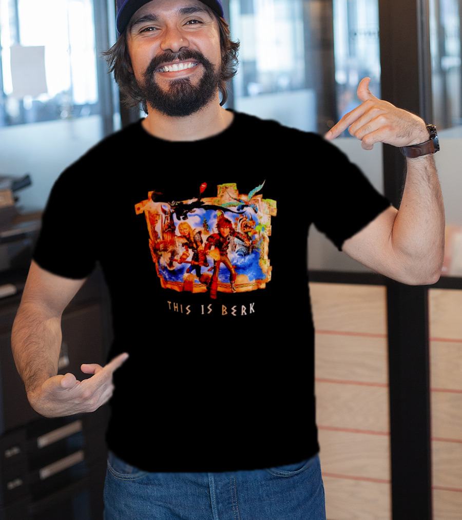 This Is Berk How To Train Your Dragon Universal Epic Universe T-Shirt