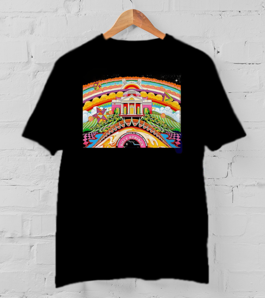 Billy Strings Charlottesville Virginia 2026 Night 1 Gig John Paul Jones Colorful Psychedelic T-Shirt