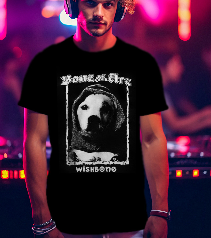 Bone Of Arc Wishbone Dog T-Shirt