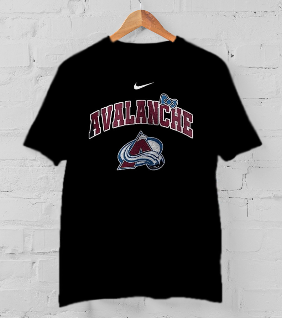 Nike Colorado Avalanche Hello Kitty Collaboration T-Shirt