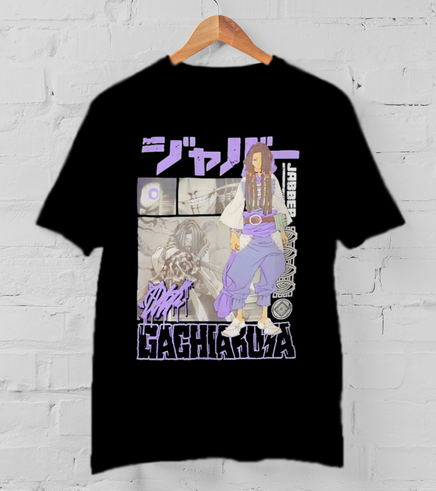 Gachiakuta Jabber Manga Character Panels And Styling T-Shirt