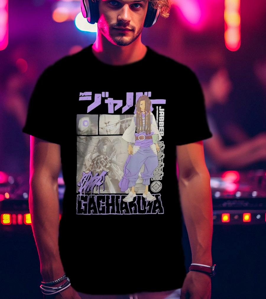 Gachiakuta Jabber Manga Character Panels And Styling T-Shirt
