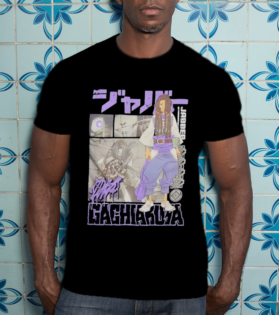 Gachiakuta Jabber Manga Character Panels And Styling T-Shirt