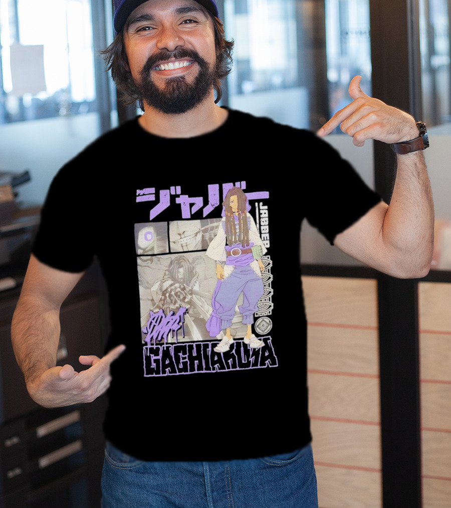 Gachiakuta Jabber Manga Character Panels And Styling T-Shirt