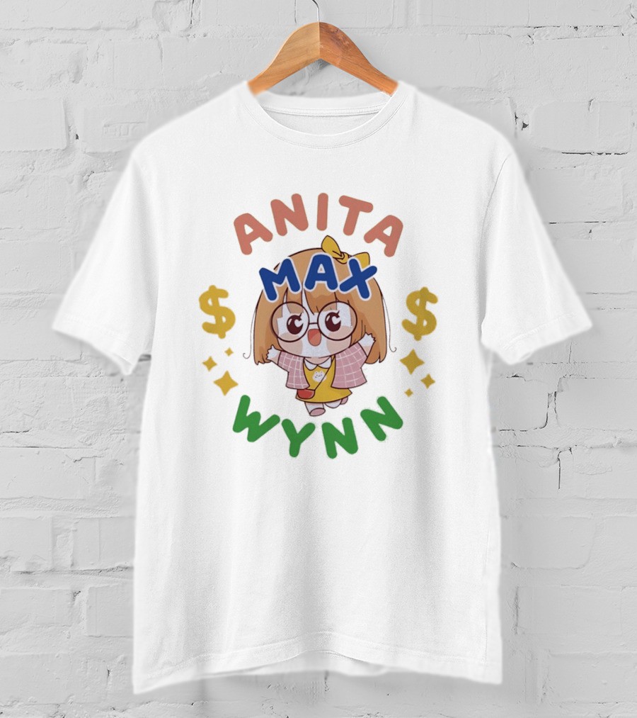 Anita Max Wynn Anime Character Cute Kawaii Glasses Outfit T-Shirt
