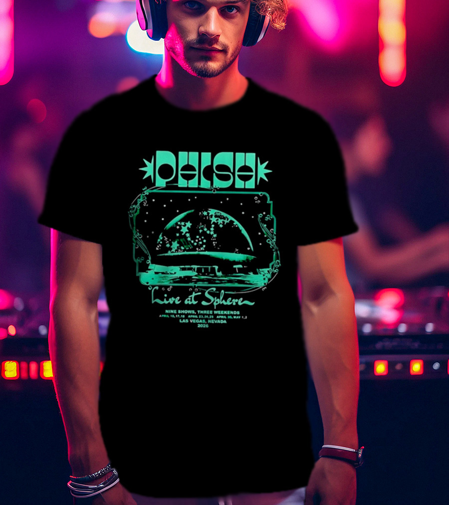 Phish Summer Tour 2026 Live At Sphere Las Vegas Special Edition T-Shirt
