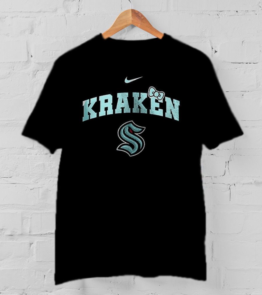 Seattle Kraken Hello Kitty Collaboration Nike Sportswear T-Shirt