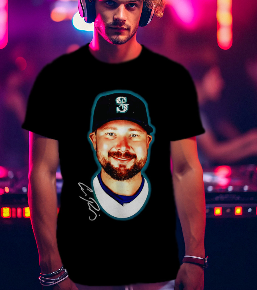 Seattle Mariners Cal Raleigh Outerstuff Headliner MLB Fan Gear T-Shirt