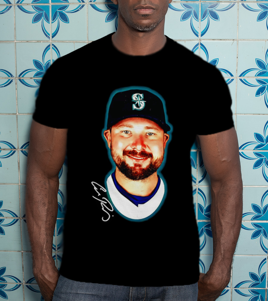 Seattle Mariners Cal Raleigh Outerstuff Headliner MLB Fan Gear T-Shirt