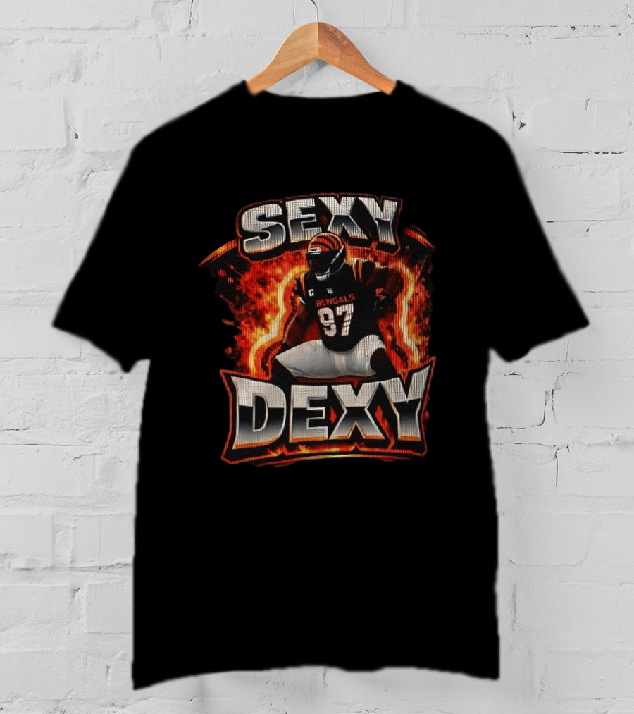 Sexy Dexy 97 Bengals Fire T-Shirt