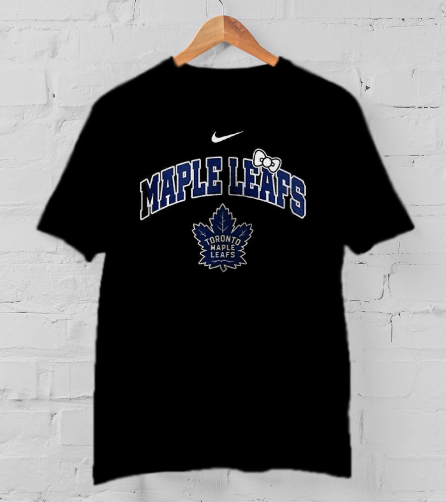 Toronto Maple Leafs Hello Kitty Collaboration Nike Collection T-Shirt
