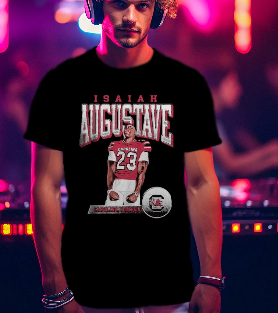 Isaiah Augustave Carolina Football 2026 Player 23 T-Shirt