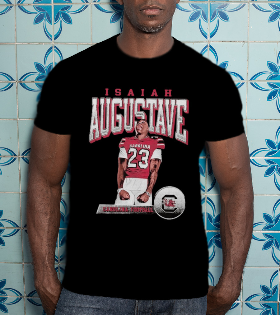 Isaiah Augustave Carolina Football 2026 Player 23 T-Shirt