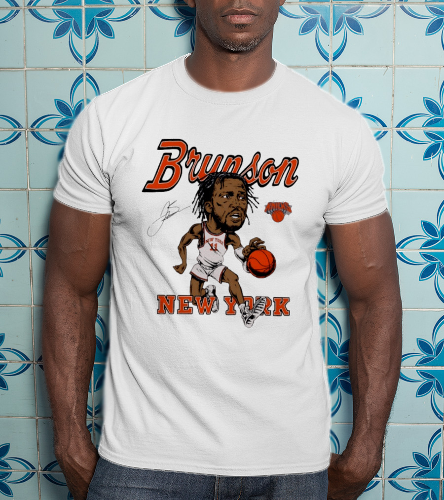Brunson New York Knicks Basketball Player Tri Blend T-Shirt