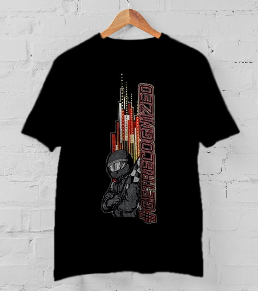 My Race Pass Racing Driver #GetRecognized Checkered Flag T-Shirt