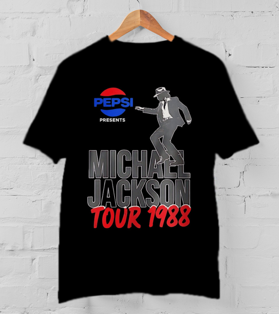 Pepsi Presents Michael Jackson Tour 1988 T-Shirt