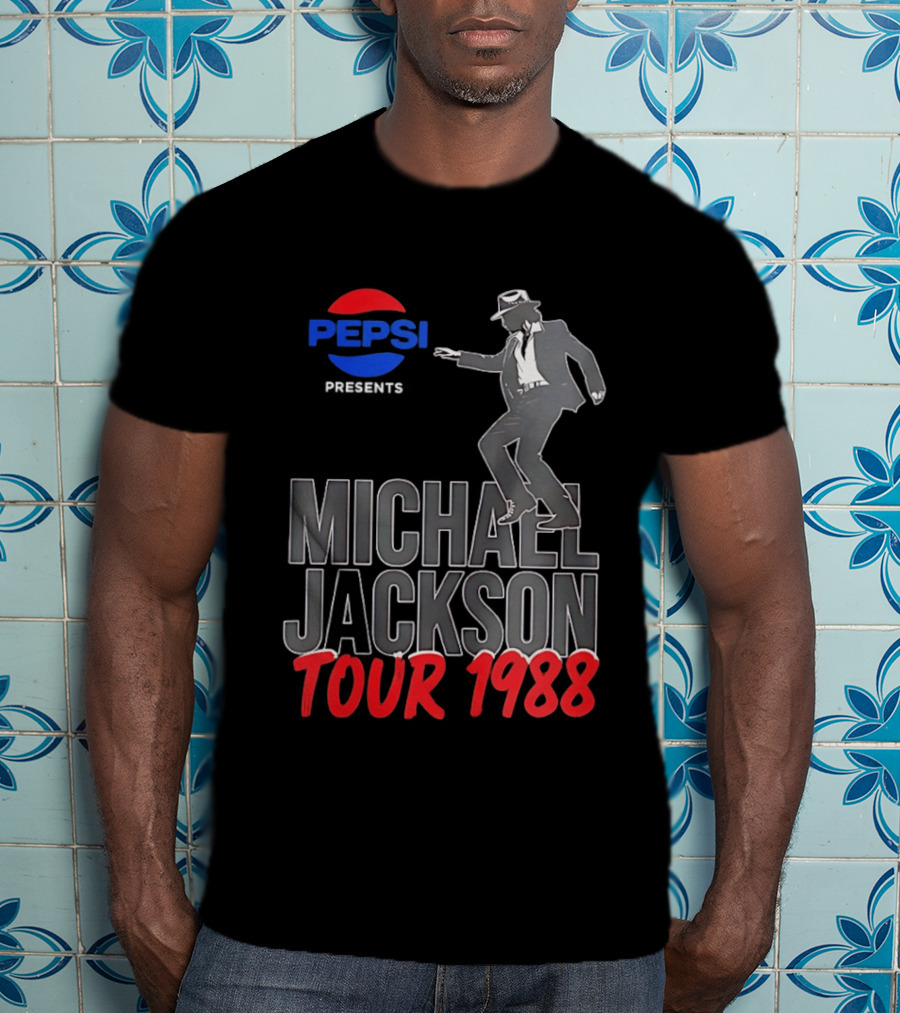 Pepsi Presents Michael Jackson Tour 1988 T-Shirt