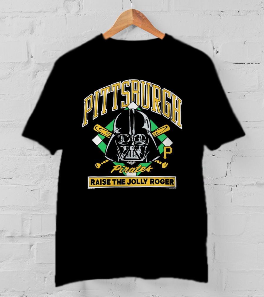 Pittsburgh Pirates Vader Raise The Jolly Roger Star Wars T-Shirt