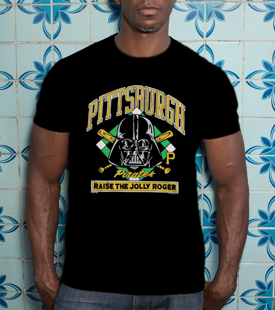 Pittsburgh Pirates Vader Raise The Jolly Roger Star Wars T-Shirt