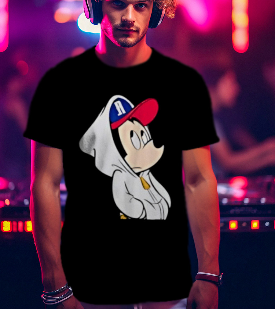 Reno Aces Mickey Mouse Baseball Cap T-Shirt