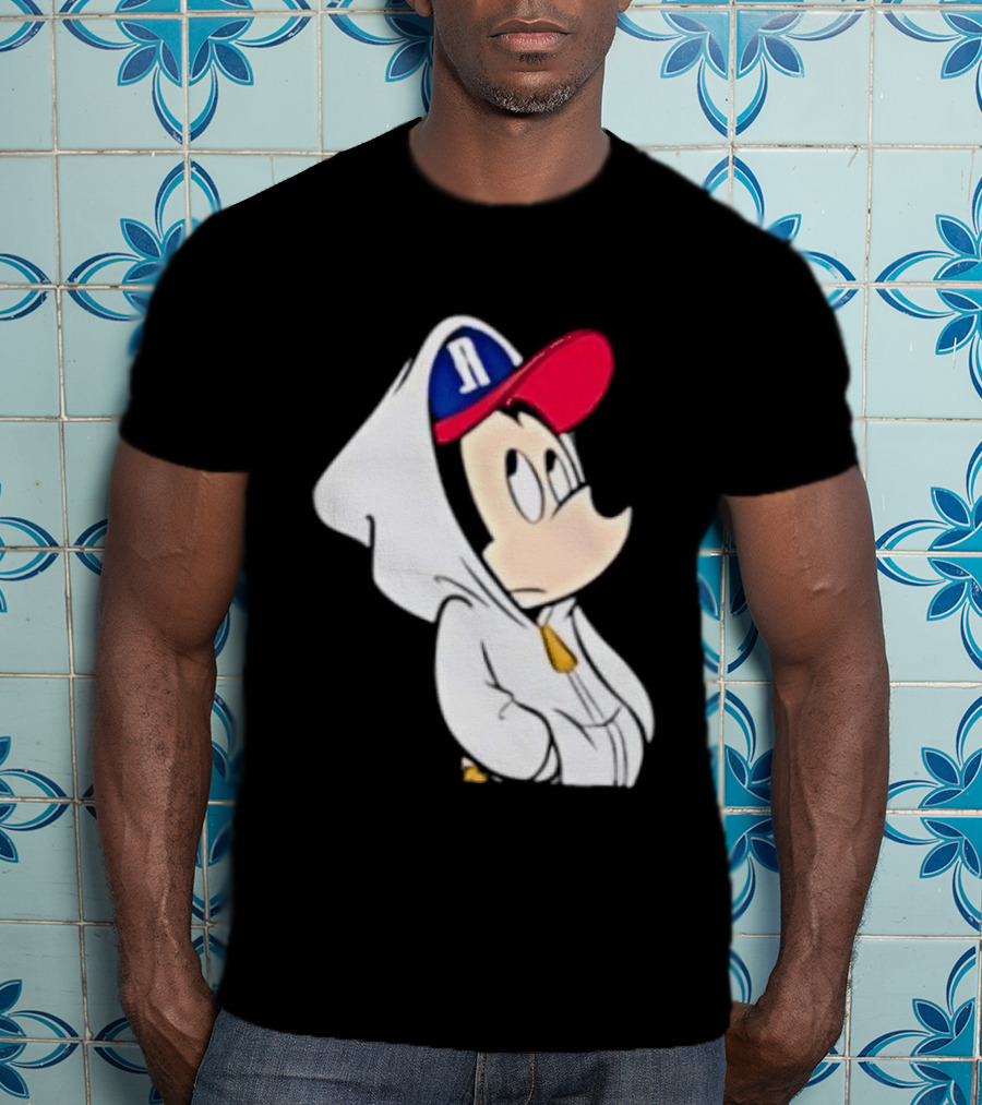 Reno Aces Mickey Mouse Baseball Cap T-Shirt
