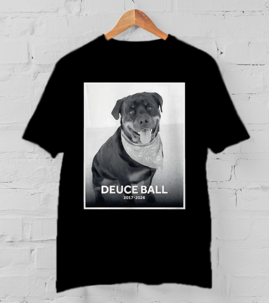 Rest In Peace Deuce Ball 2017 2026 Memorial T-Shirt
