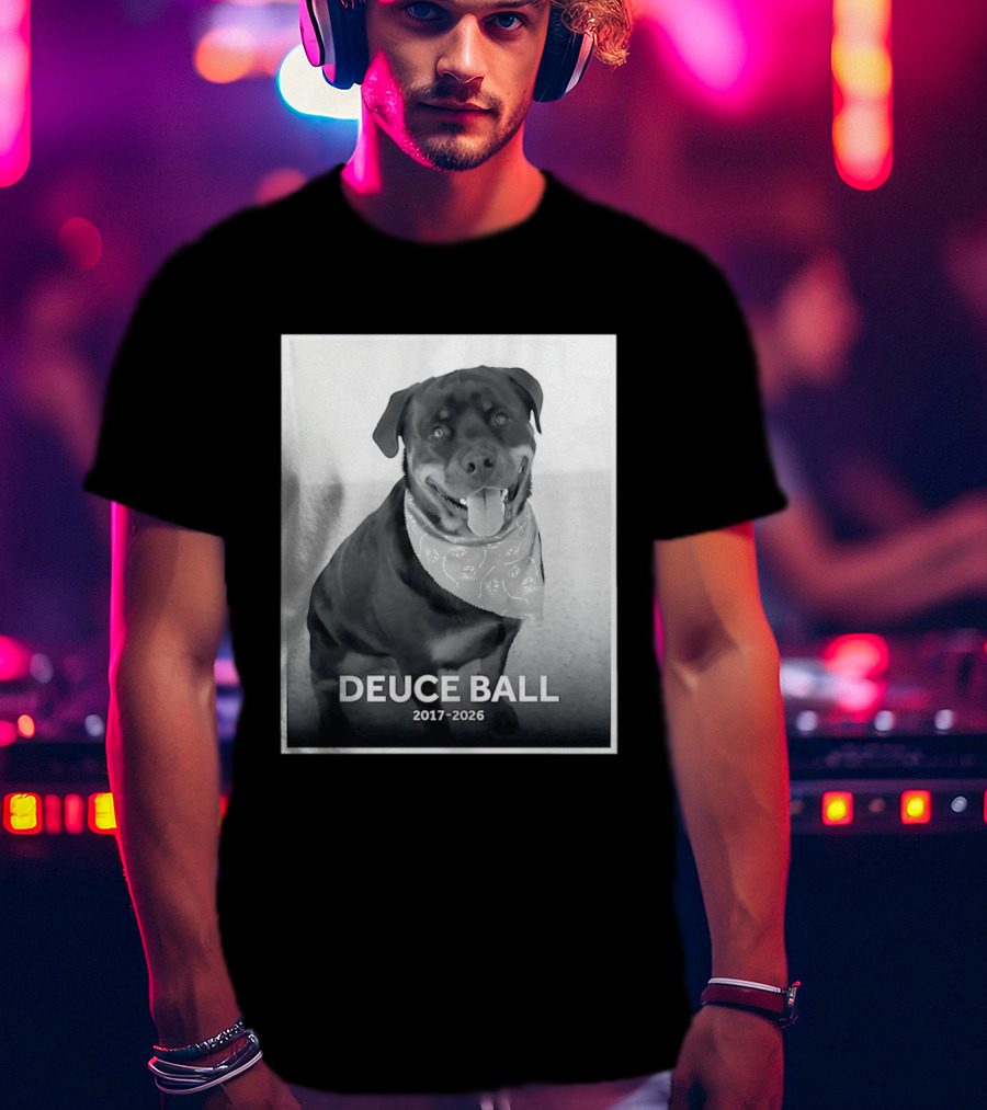 Rest In Peace Deuce Ball 2017 2026 Memorial T-Shirt