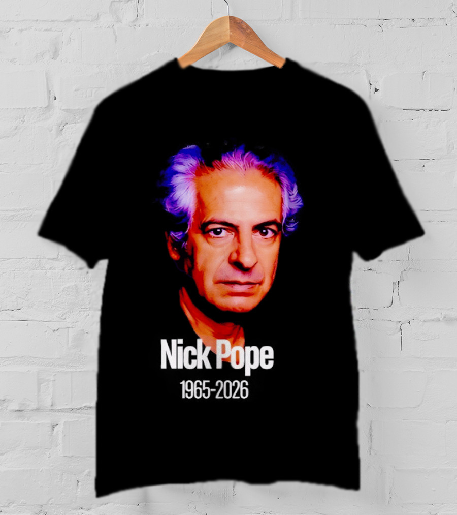 Nick Pope 1965 2026 Memorial T-Shirt