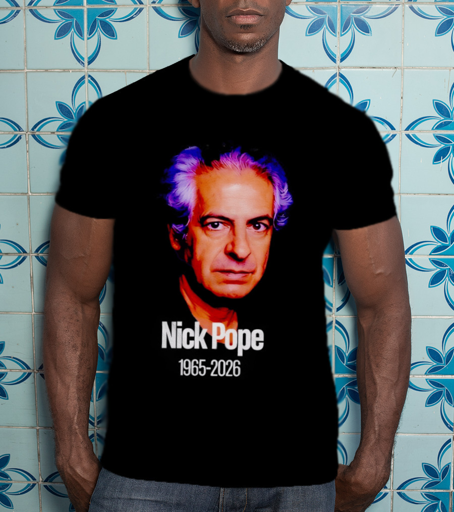 Nick Pope 1965 2026 Memorial T-Shirt