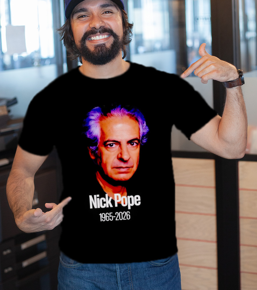 Nick Pope 1965 2026 Memorial T-Shirt
