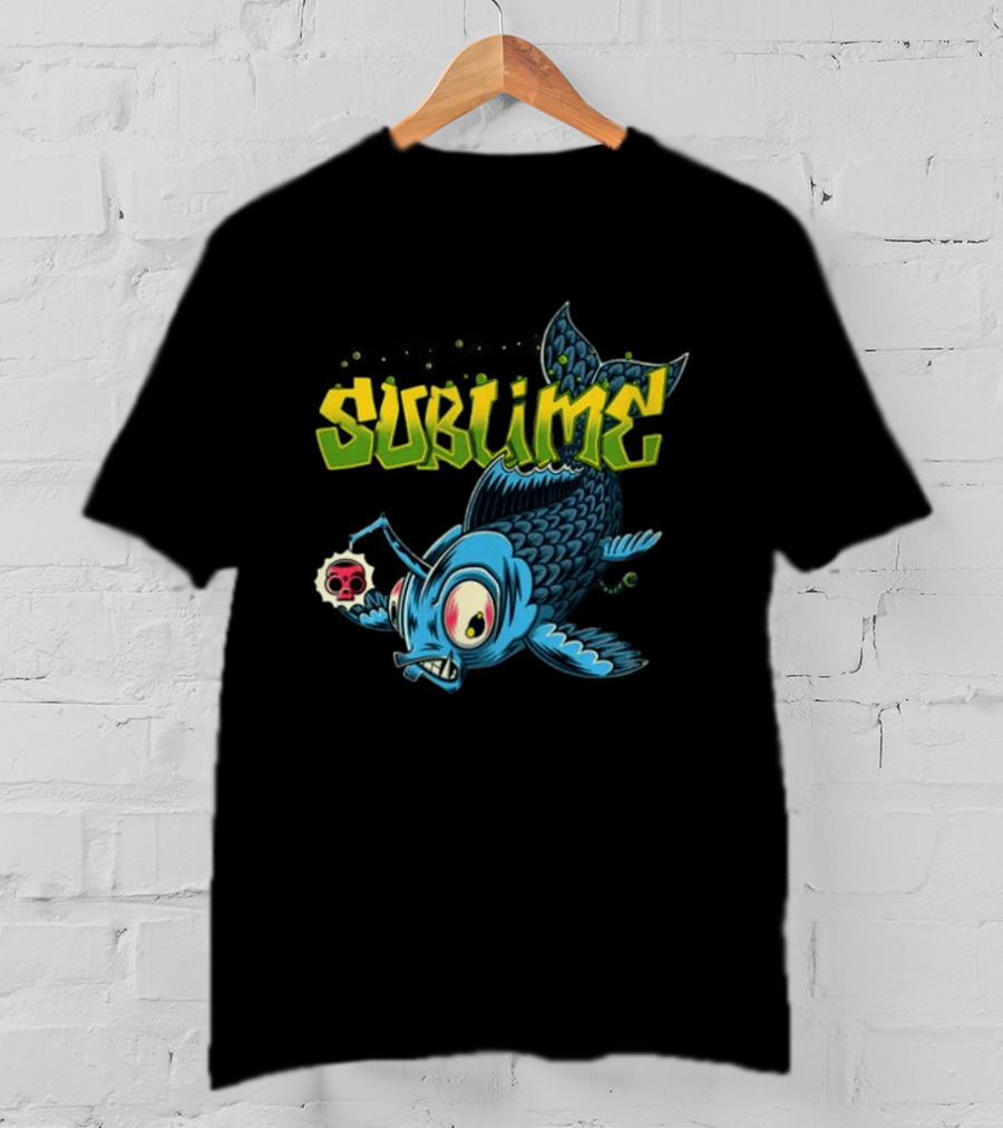 Sublime Red Rocks 2026 Exclusive Drop April 17th 18th 420 On The Rocks Angler Fish T-Shirt