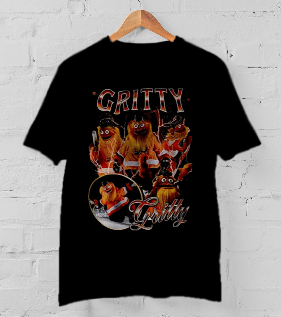 Gritty Philadelphia Flyers Gritty Hoax Bootleg T-Shirt
