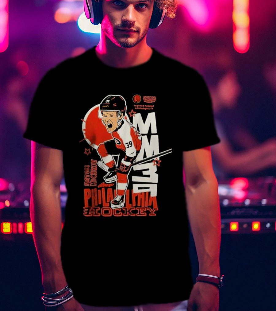 Matvei Michkov 39 Philadelphia Hockey Player MM 39 T-Shirt