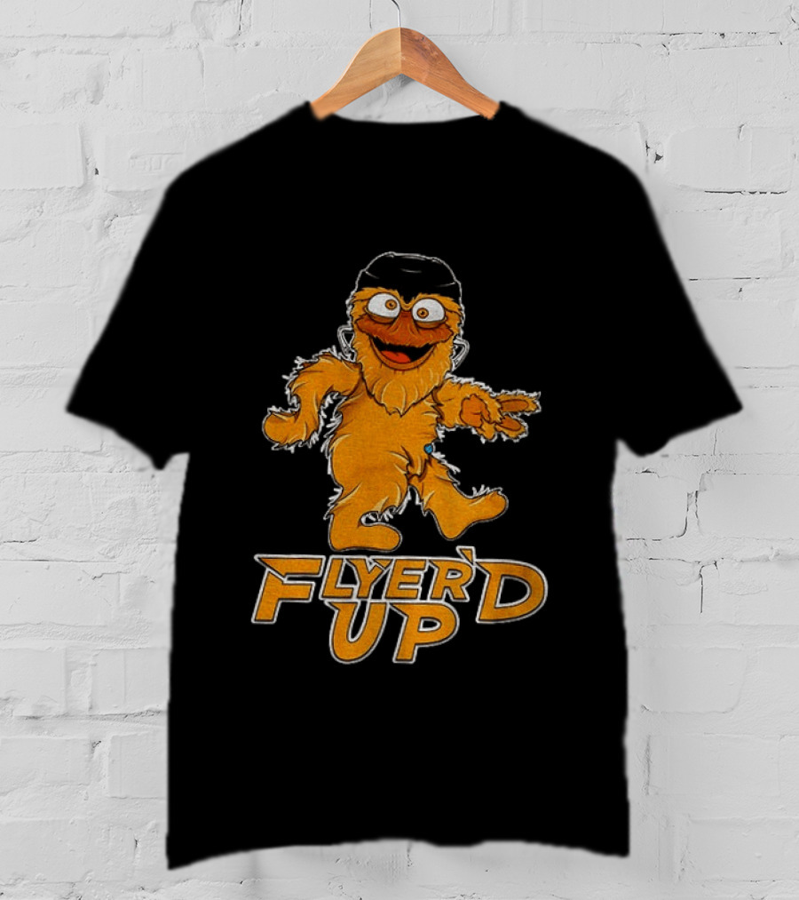 Gritty Flyer'd Up Philadelphia Flyers Hockey 2026 T-Shirt