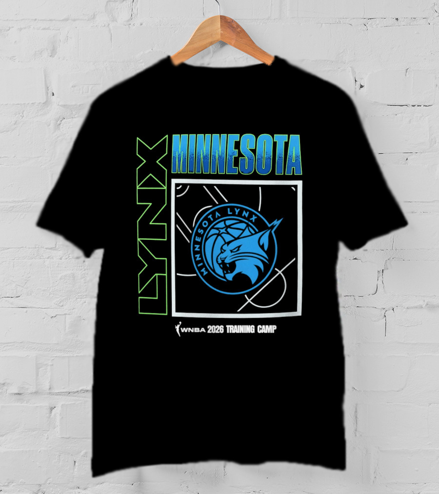 Minnesota Lynx WNBA 2026 Training Camp Basketball Event T-Shirt