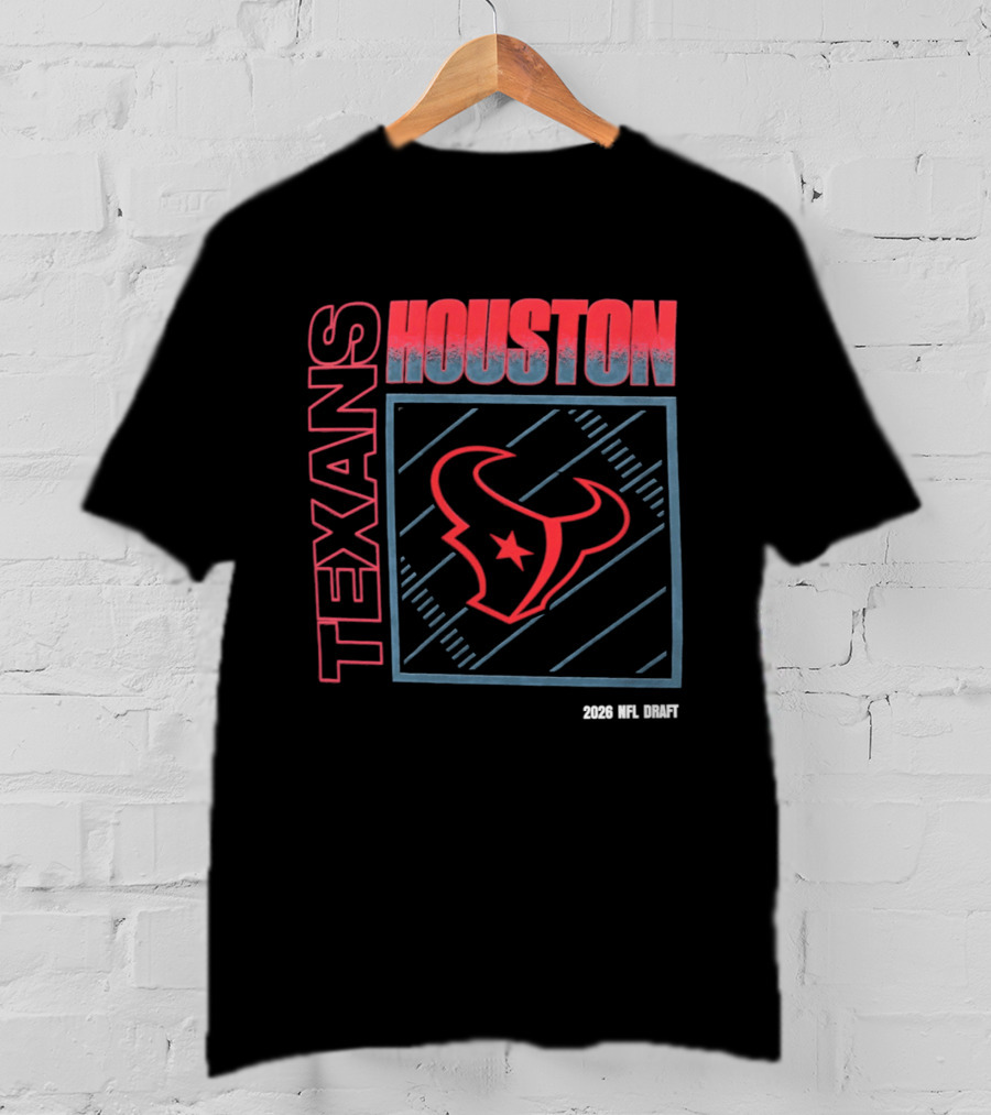 Houston Texans 2026 NFL Draft T-Shirt