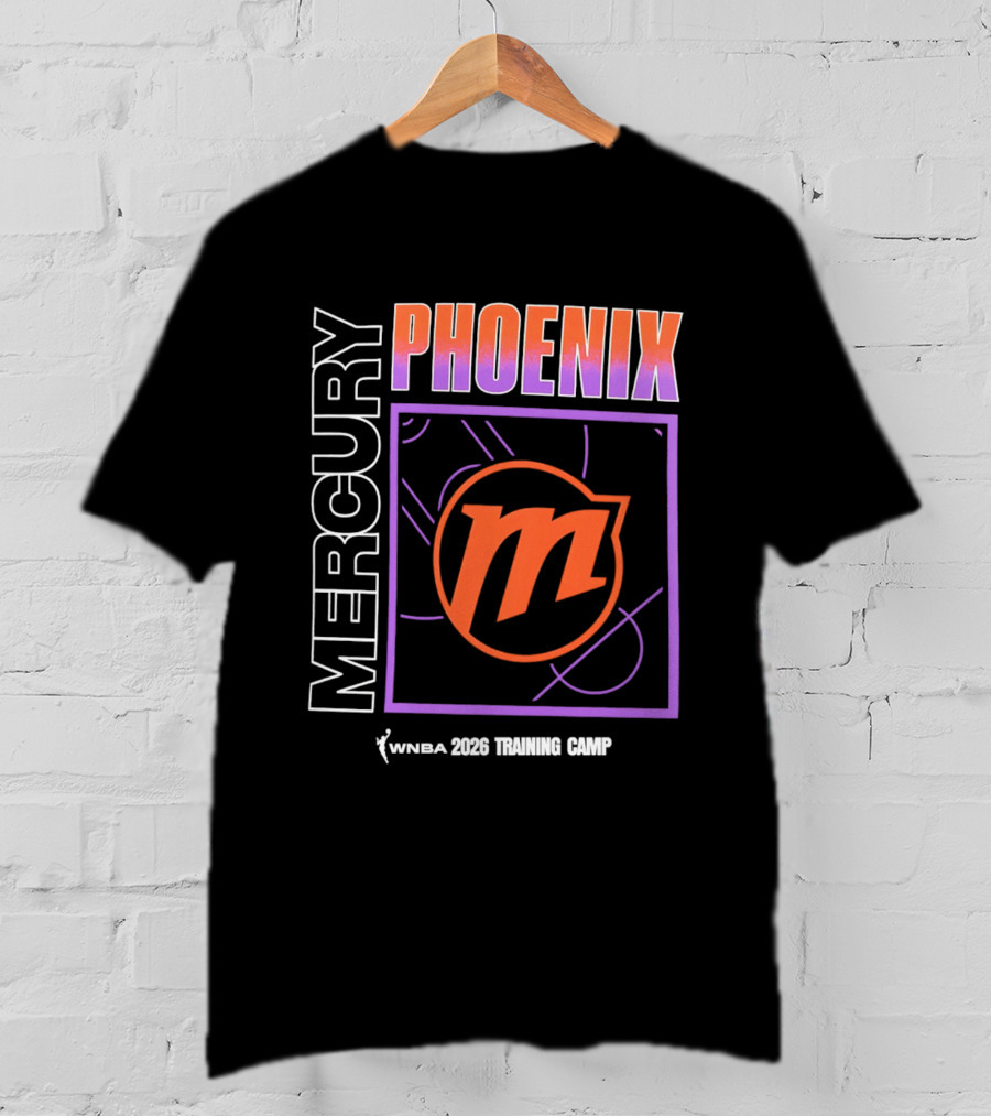 Phoenix Mercury WNBA 2026 Training Camp Mercury T-Shirt