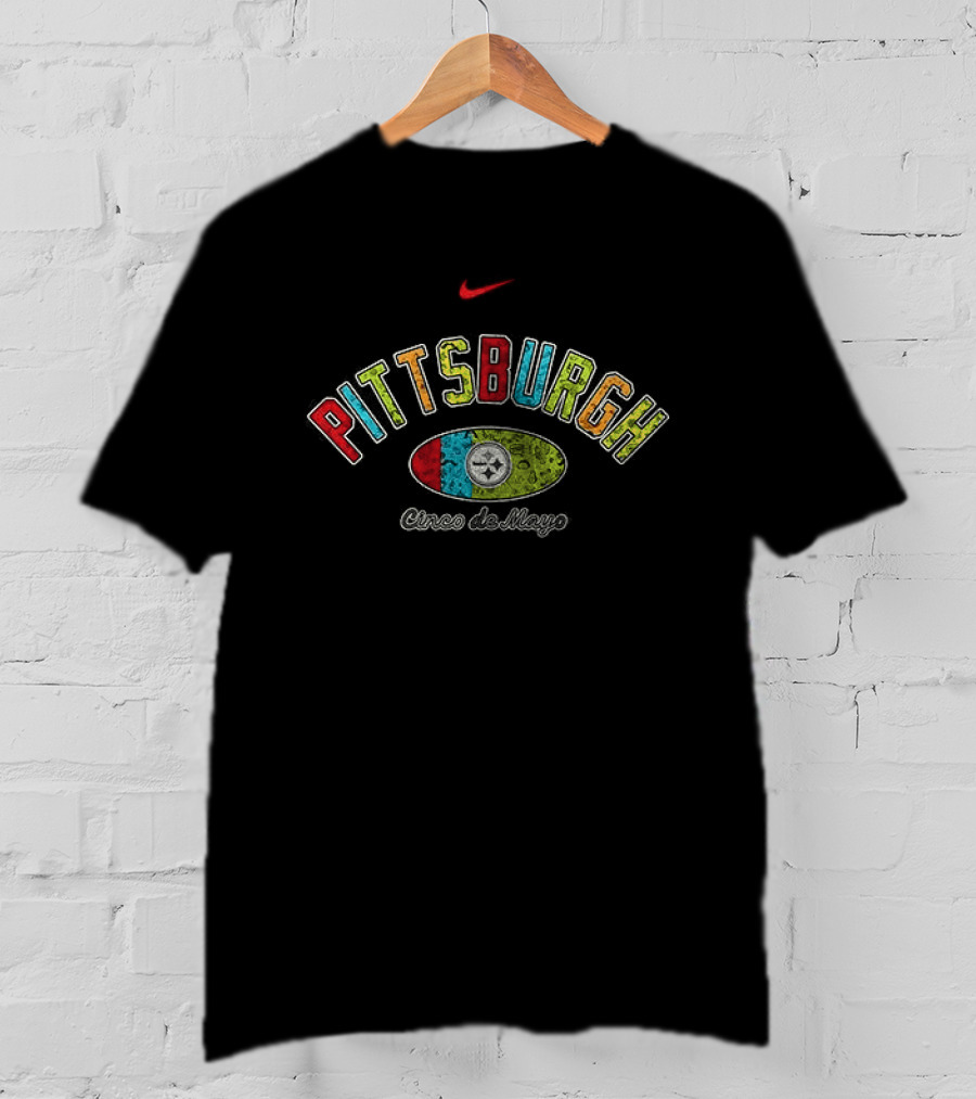 Pittsburgh Cinco De Mayo Football T-Shirt
