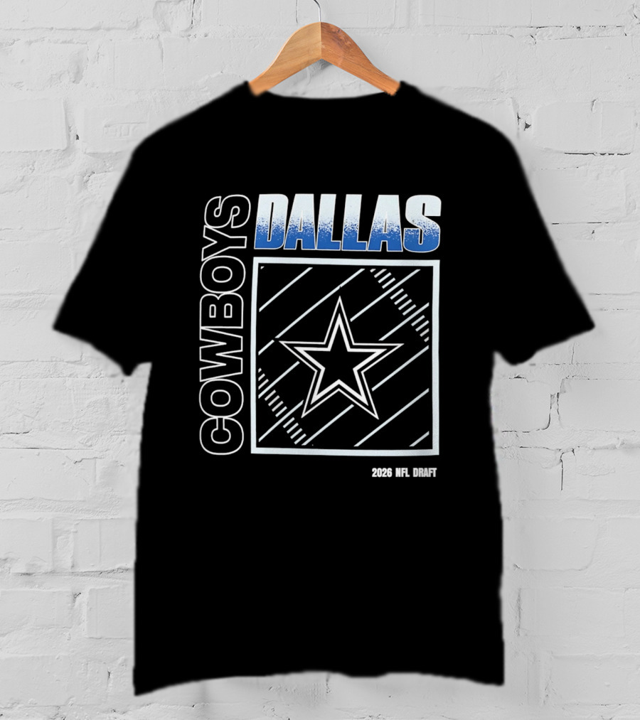 Dallas Cowboys 2026 NFL Draft Iconic Star T-Shirt
