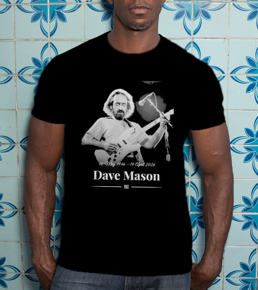 Dave Mason May 10 1946 April 19 2026 Guitar Performance Anniversary T-Shirt