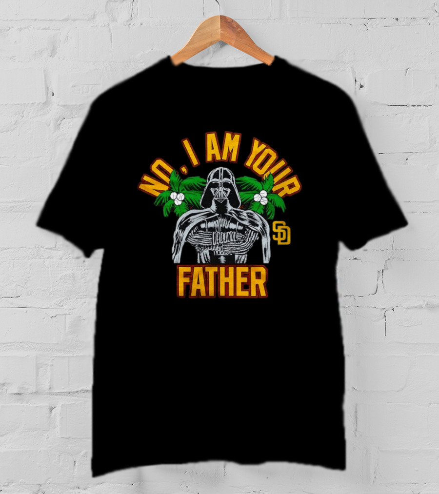 San Diego Padres Darth Vader No I Am Your Father Tropical T-Shirt