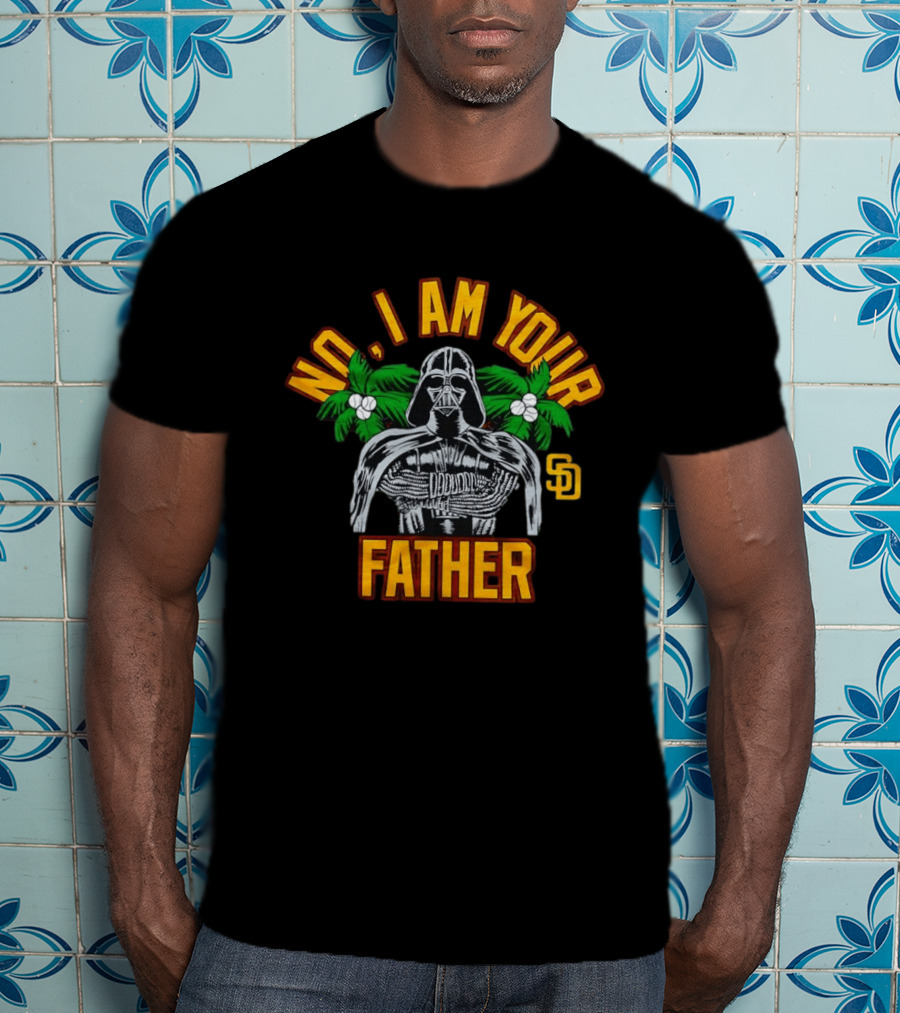 San Diego Padres Darth Vader No I Am Your Father Tropical T-Shirt