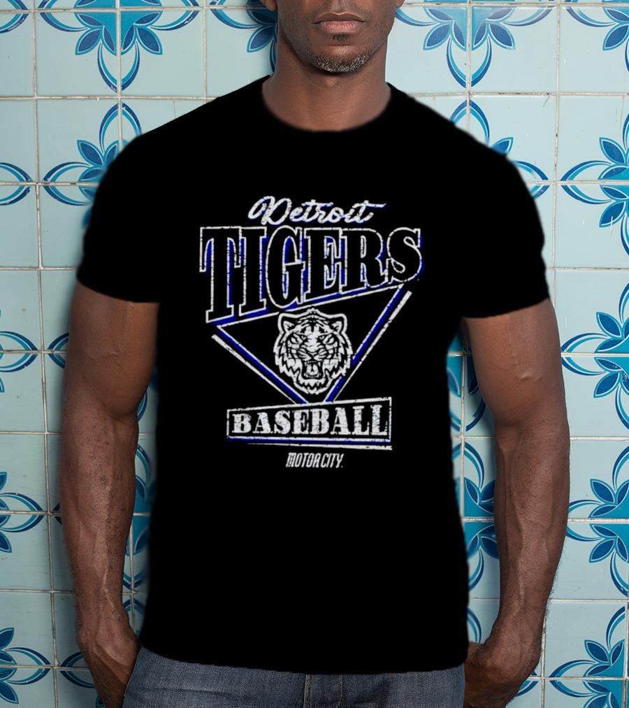 Detroit Tigers MLB Baseball Motor City Tigers 2026 City Connect T-Shirt
