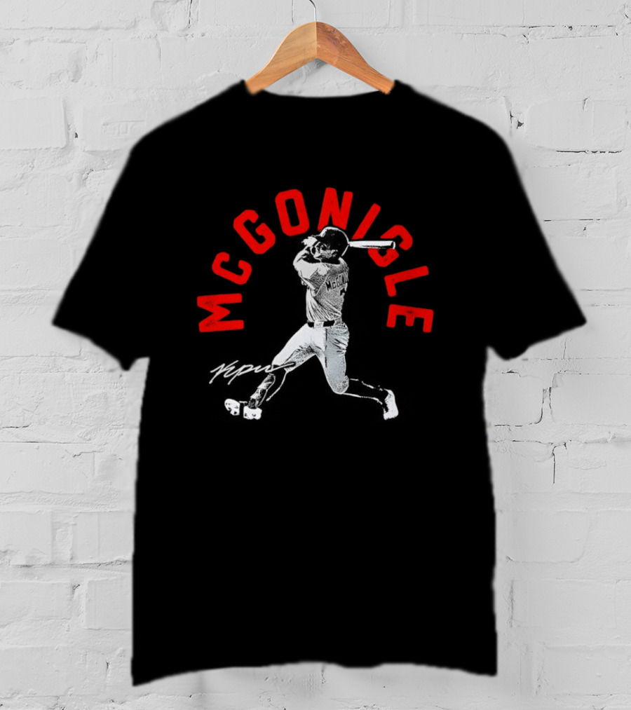 Detroit Tigers MLB Kevin McGonigle Baseball Stamp T-Shirt