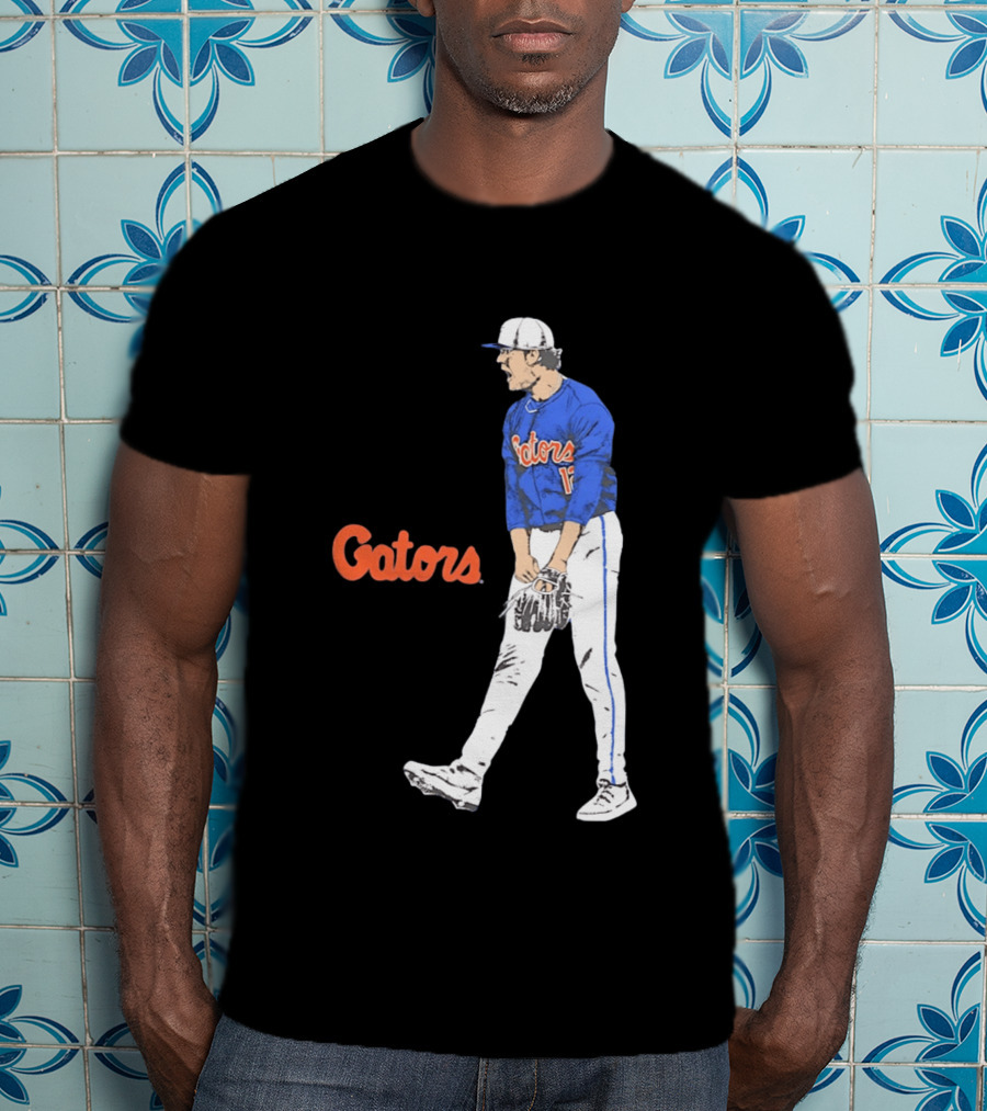 Liam Peterson Florida Gators Baseball Intense Scream Moment T-Shirt