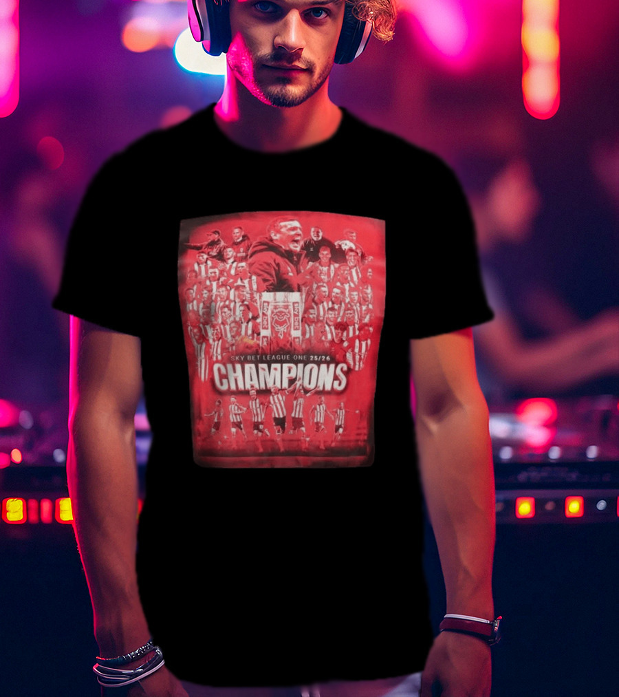 Sky Bet League One 25 26 Lincoln City Champions T-Shirt