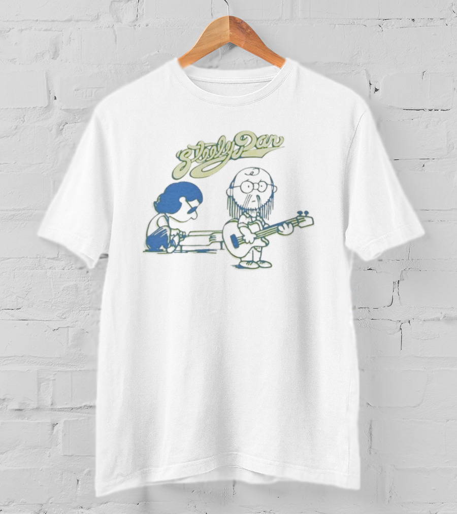 Steely Dan Cartoon Band Characters Playing Music T-Shirt