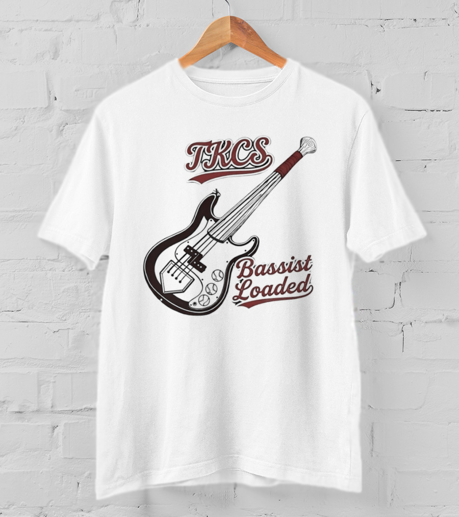 TKCS Bassist Loaded Guitar T-Shirt